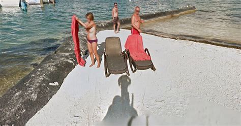 nude female sunbathers